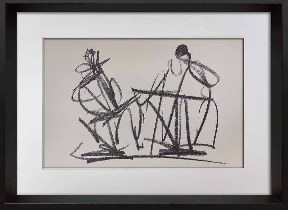 Henry MOORE Lithograph Limited EDITION 107/150 +Cat. Ref. c41 ++Custom FRAMING