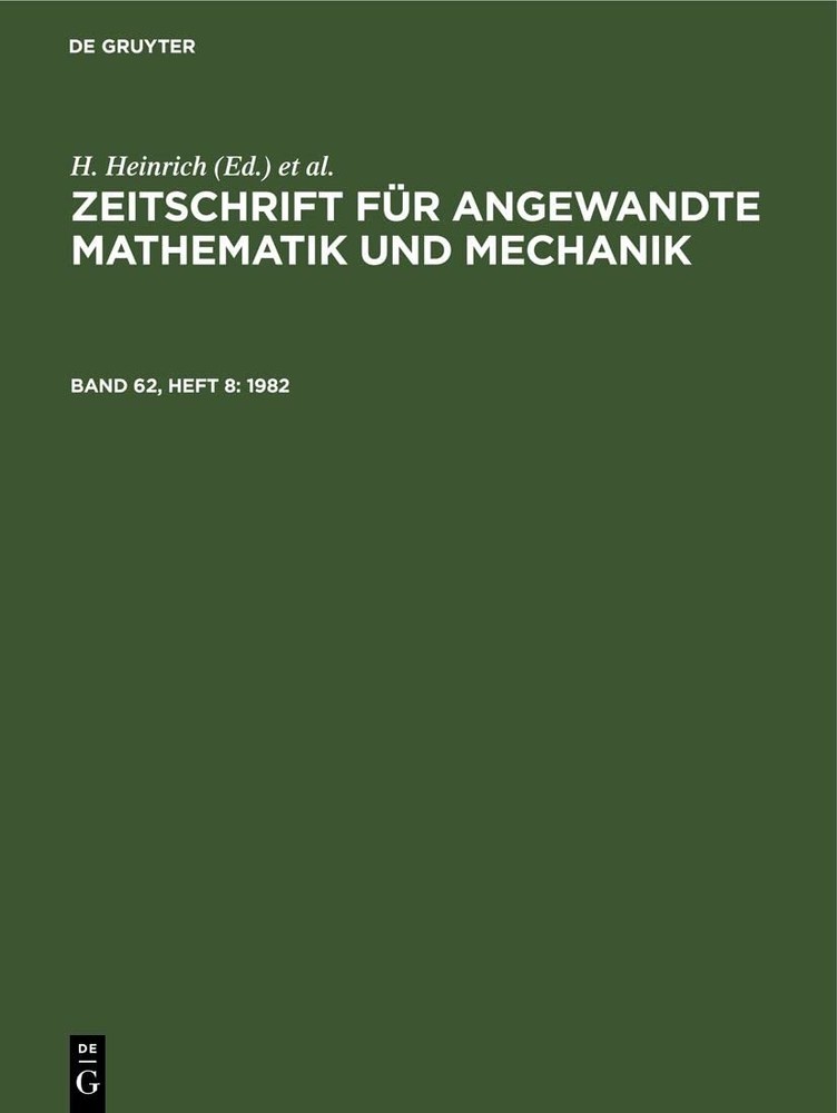 H. Heinrich 1982 (Hardback)