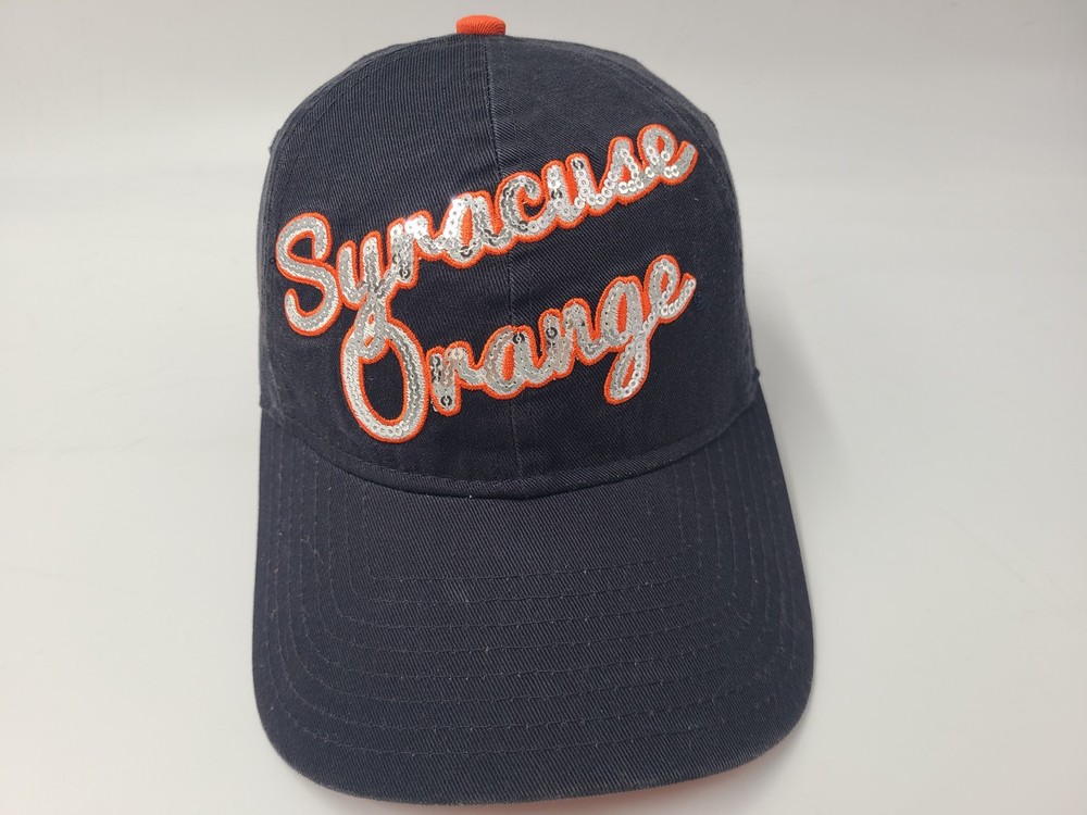 Syracuse Orange Women's NCAA Sequined Strapback Cap by New Era 9Forty
