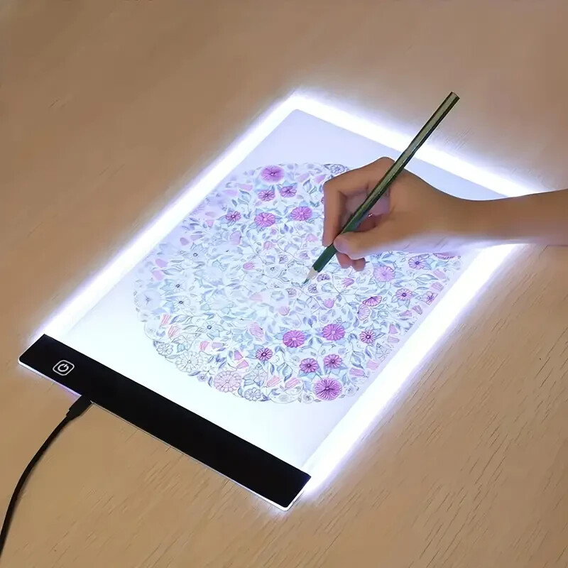 3 LED Lights Pad for Tracing, Ultra-Thin Portable Copy Station