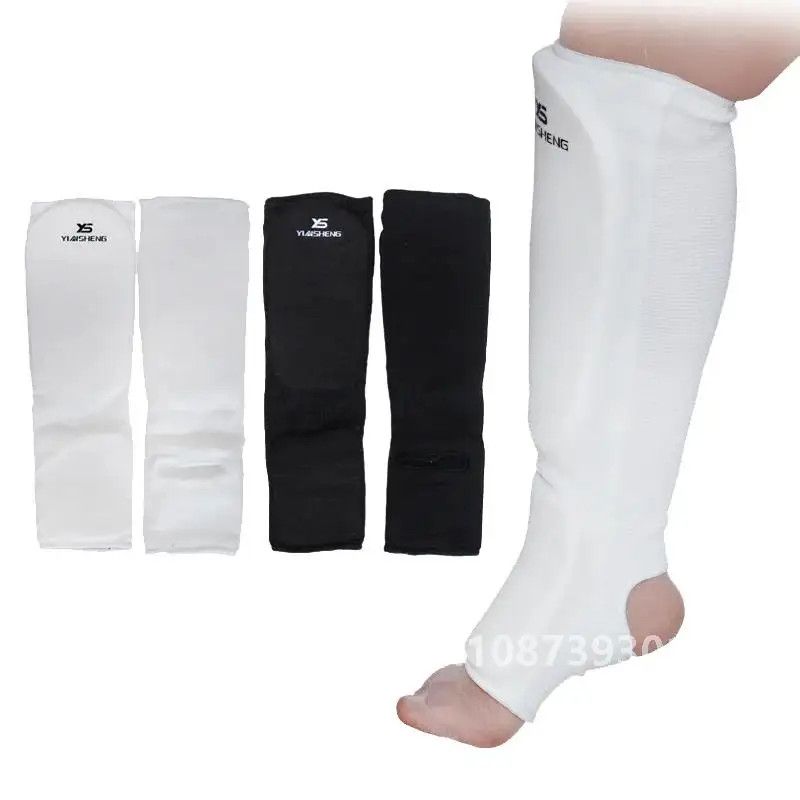 Child Adult Kickboxing Boxing Muay Thai Shin Guards Taekwondo Ankle Support Inst