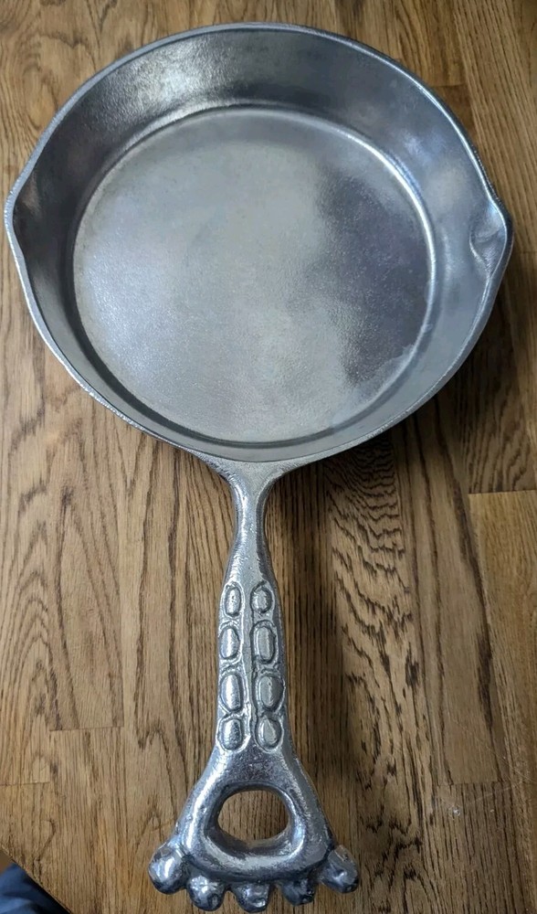 Perfect Don Drumm Skillet Large Sauce Pan Skillet Signed Aluminum 17.5X10x2