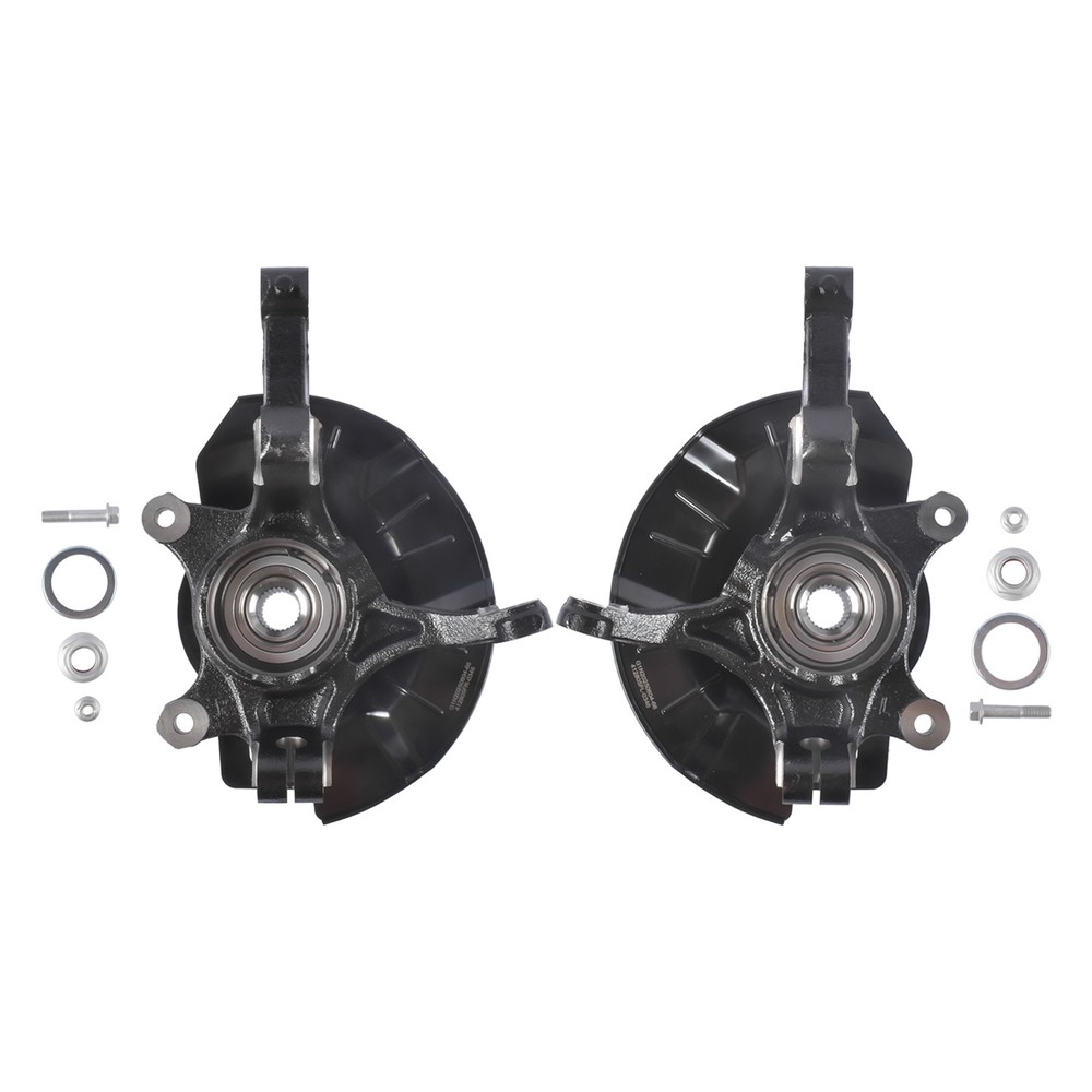2PCS Front Loaded Steering Knuckle & Wheel Bearing Hub For Kia Soul 2014-2016
