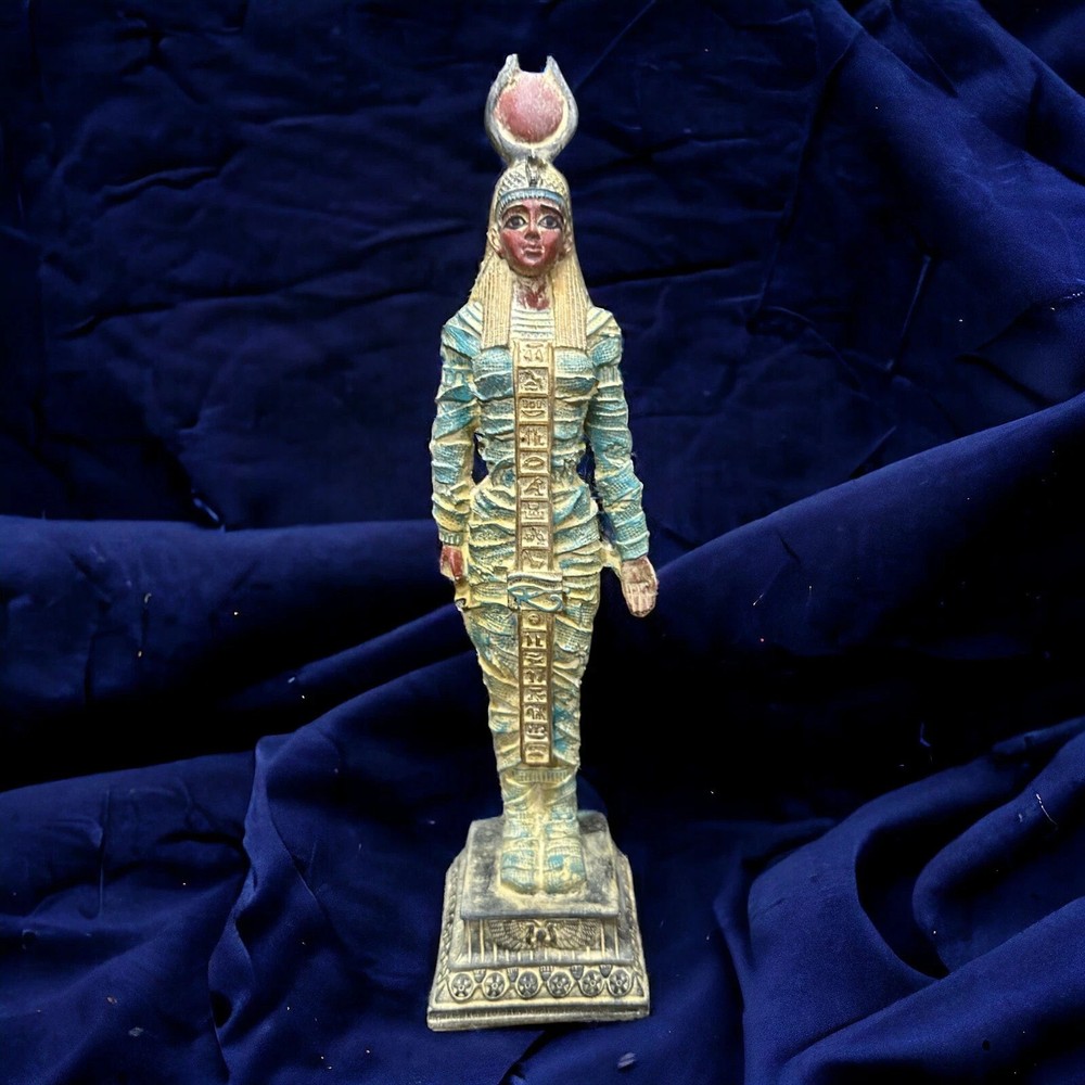Rare Antique Isis Statue Egyptian Pharaonic BC Unique Ancient Antiques