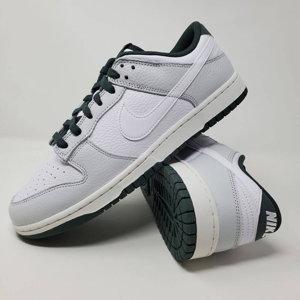 Nike Men's Size 12 Dunk SE Low Photon Dust Vintage Green HF2874-001