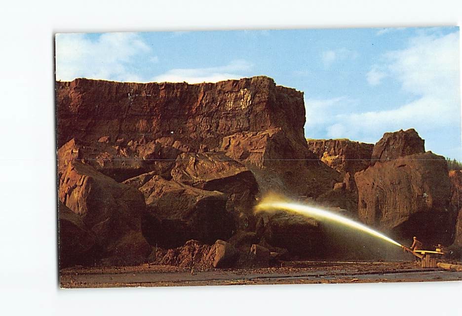 Postcard Thawing Permafrost near Fairbanks Alaska USA North America