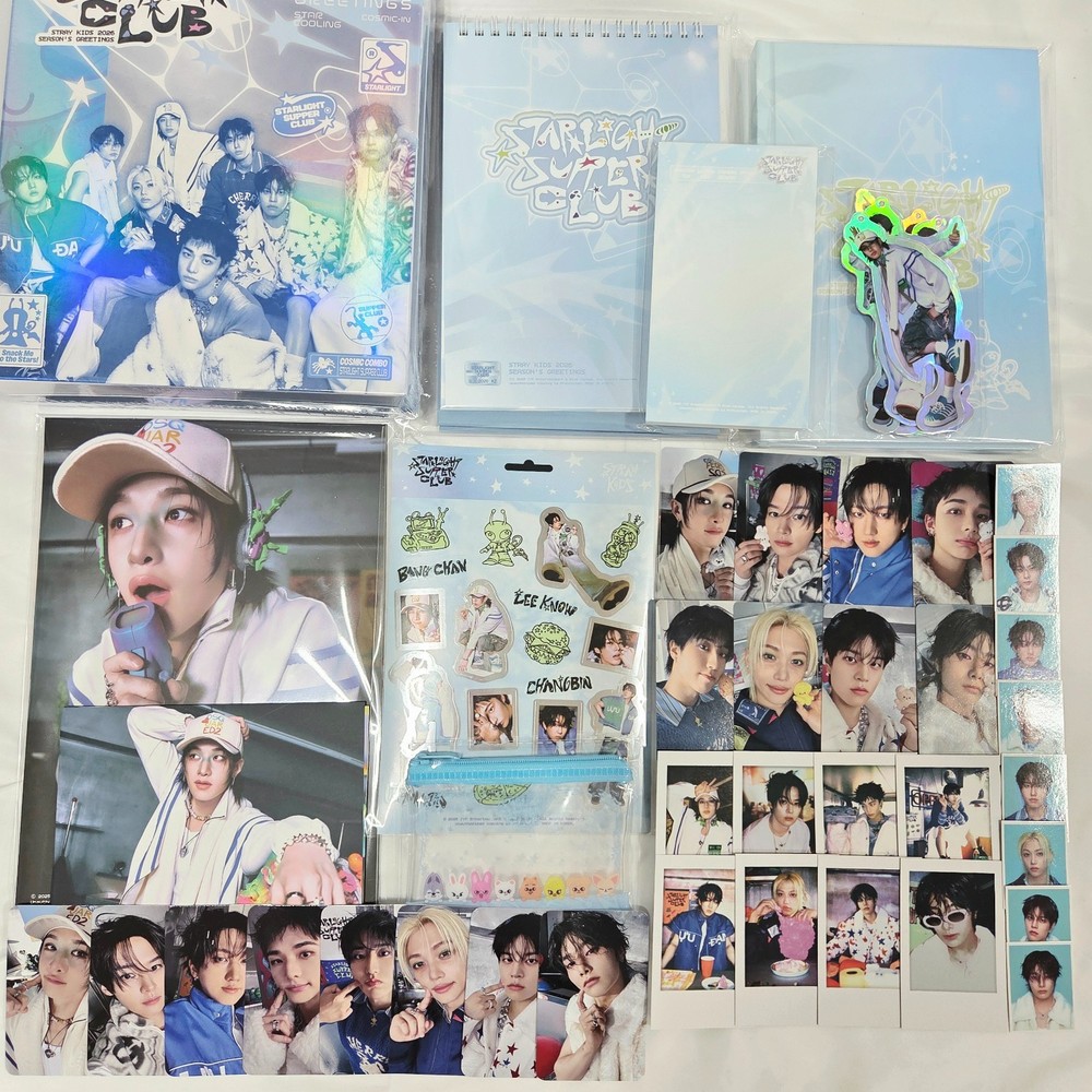STRAY KIDS SKZ 2026 SEASON'S GREETINGS [STARLIGHT SUPPER CLUB] member set, POB