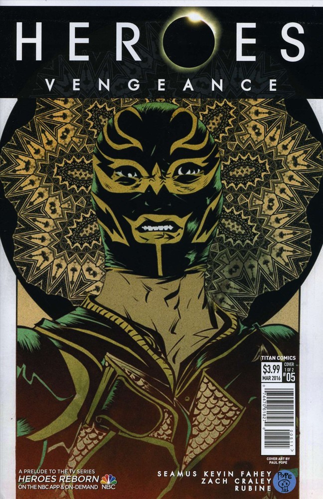 Heroes: Vengeance #5A VF/NM; Titan | Based on NBC TV Show - we combine shipping