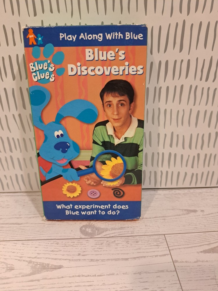 Blues Clues VHS 1999 Blue's Discoveries, Nick Jr.