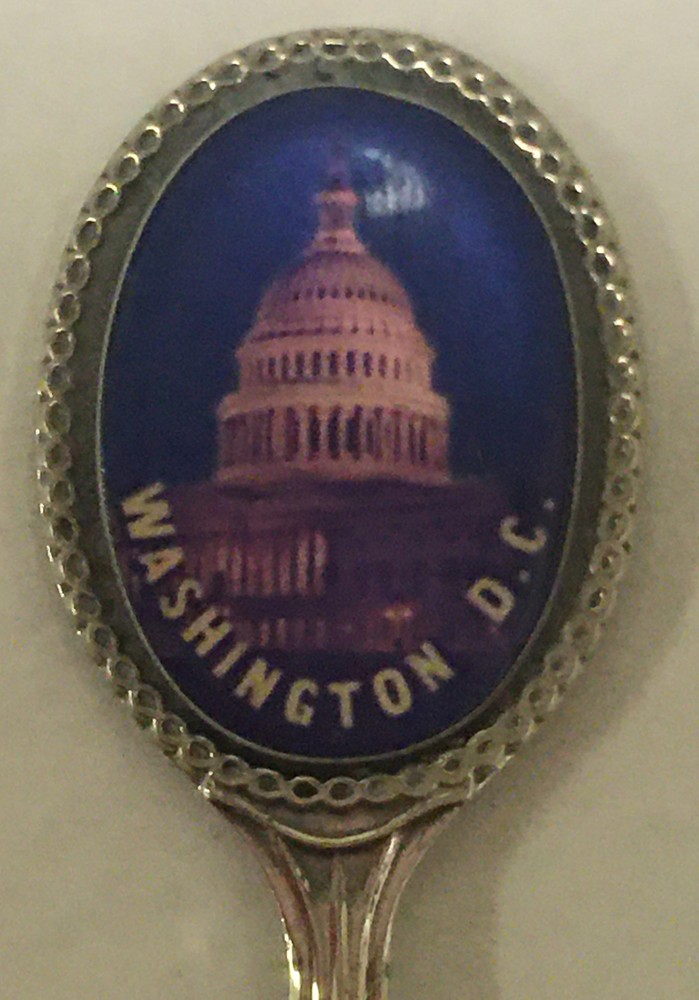 Washington D. C. Vintage Souvenir Spoon Collectible