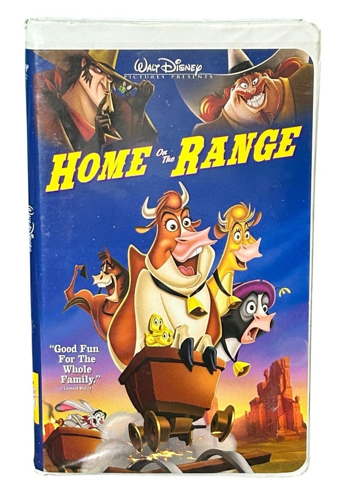 Home on the Range VHS 2004 Walt Disney Masterpiece Clamshell Full Screen