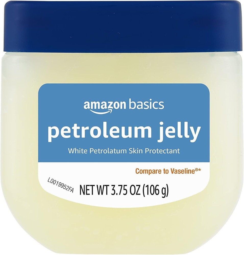 Petroleum Jelly White Petrolatum Skin Protectant, Unscented, 3.75 Oz, 1-Pack