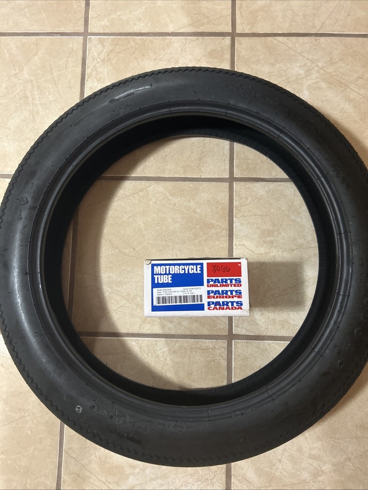 Coker Tire Firestone Deluxe Champion Motorcycle Tire 4.00-19 #72223 + Tubes