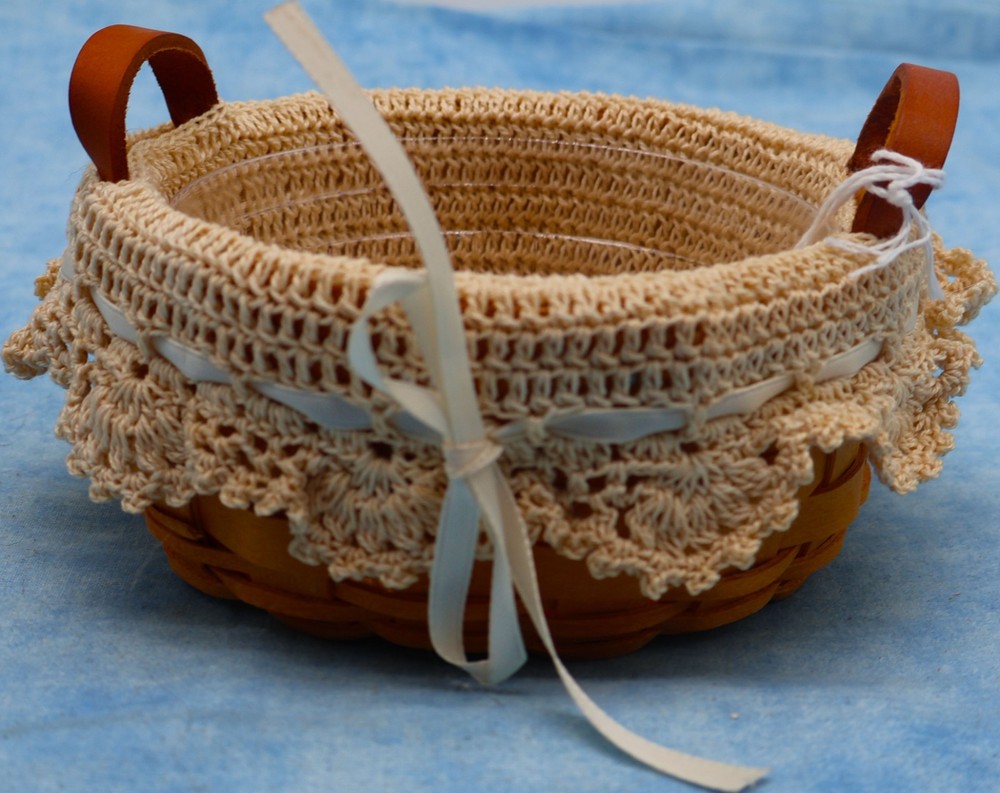 Longaberger Small Round Basket 6