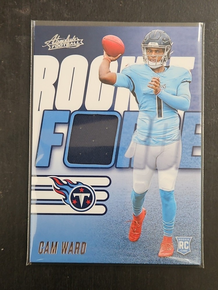 2025 Panini Absolute Cam Ward Rookie Force Patch (RC) #RF-CWD Titans