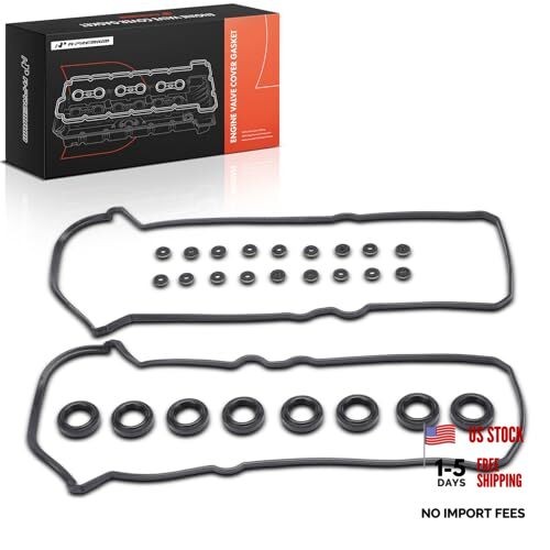 Engine Valve Cover Gasket Set Compatible with Toyota, Lexus Model - 1998-2010