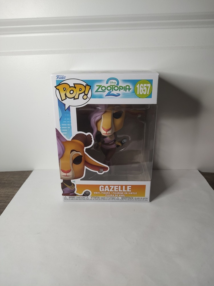 Funko Pop! Zootopia 2 Gazelle Vinyl Figure #1657
