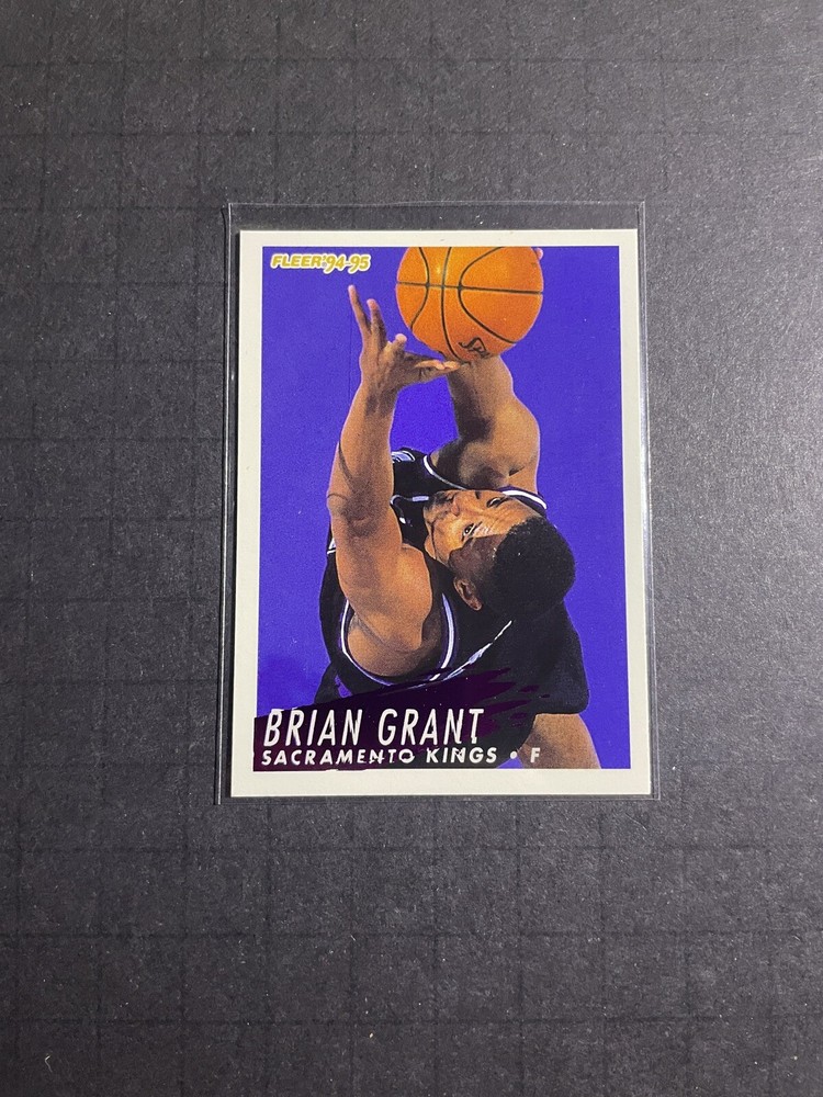 1994-95 Fleer Brian Grant Rookie Card #363 - Sacramento Kings (1)