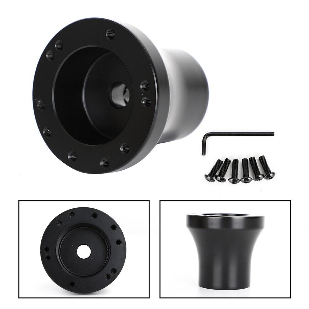 Golf Cart Aluminum Steering Wheel Adapter Hub fit for Club Car Precedent BLK UE