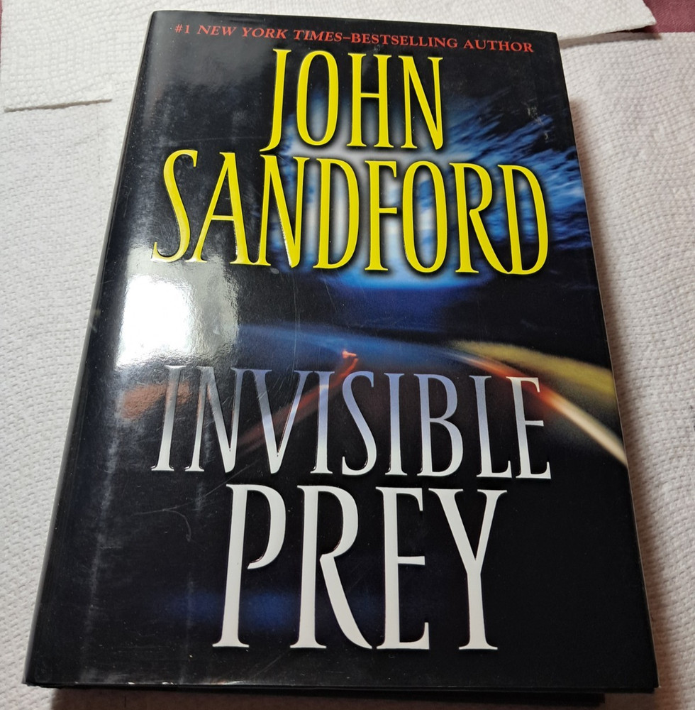 John Sandford Lucas Davenport Invisible Prey #17 Mystery Detective 1st print HC