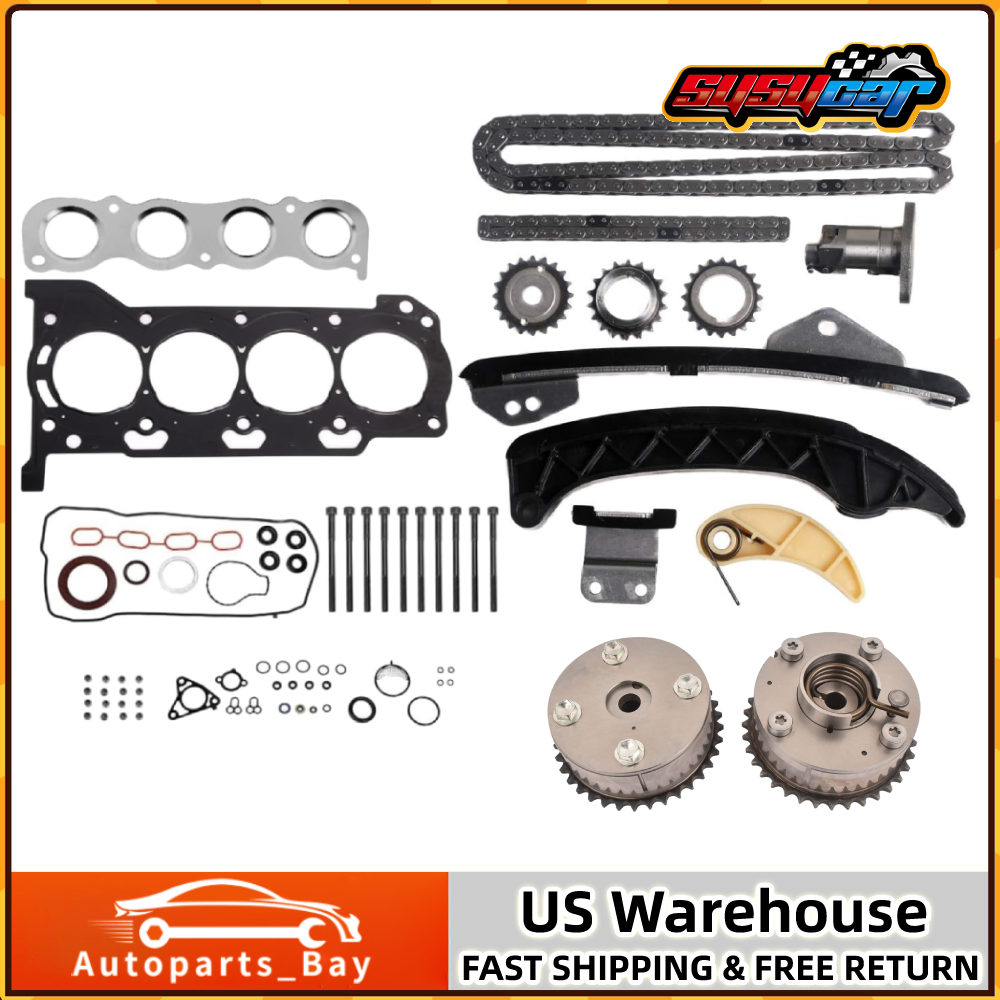2010-2015 Toyota Prius Lexus CT200h 1.8L Timing Chain Head Gasket Bolt Kit