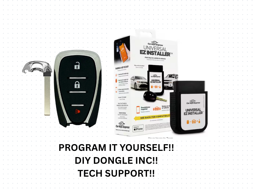 DIY BUNDLE 2018-2021 TRAVERSE, BLAZER EQUINOX SMART KEY INC PROGRAMMING TOOL!!