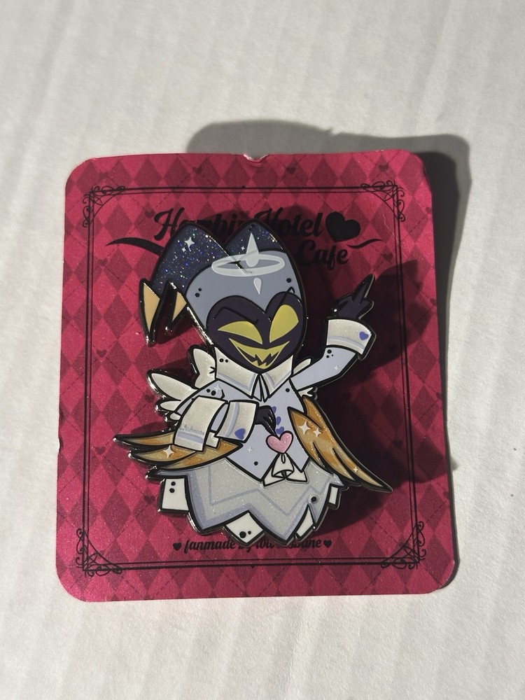 Hazbin Hotel Adam Fanmade Enamel Pin