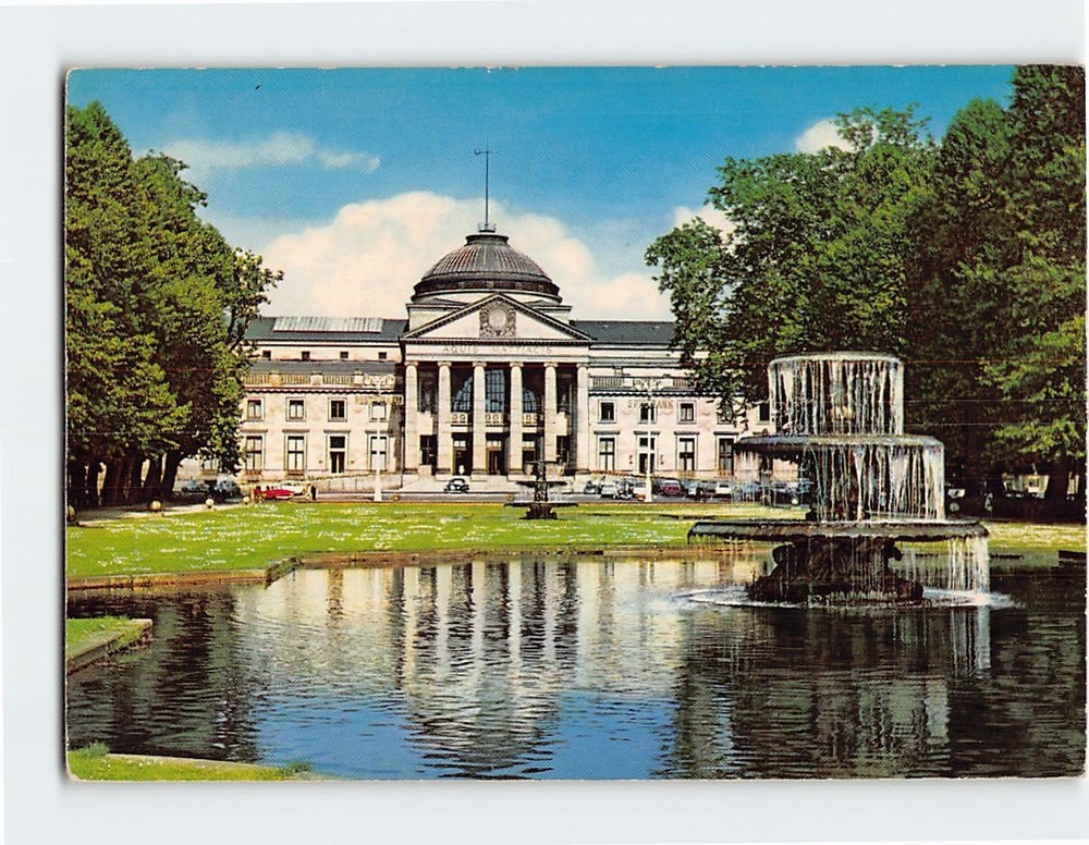 Postcard Kurhaus Wiesbaden Germany