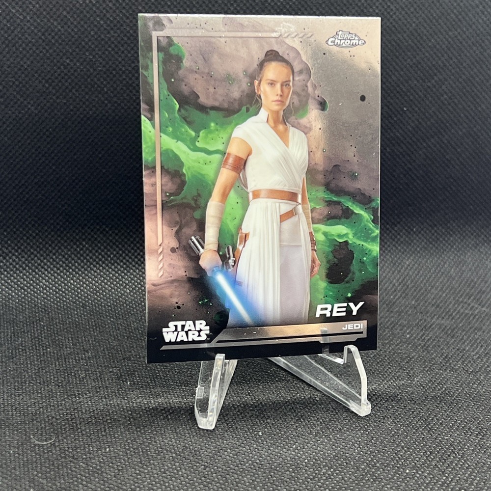 #112 REY 2024 Topps Chrome Star Wars Base
