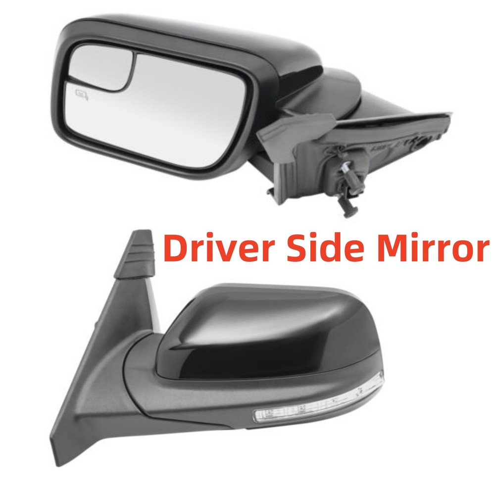 16-19 FORD Explorer Left Power Heated Side Mirror with Puddle Light LH  