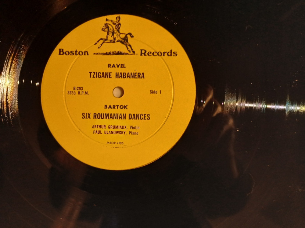 Grumiaux & Ulanowsky/Debussy & Ravel / Boston Records / Rare