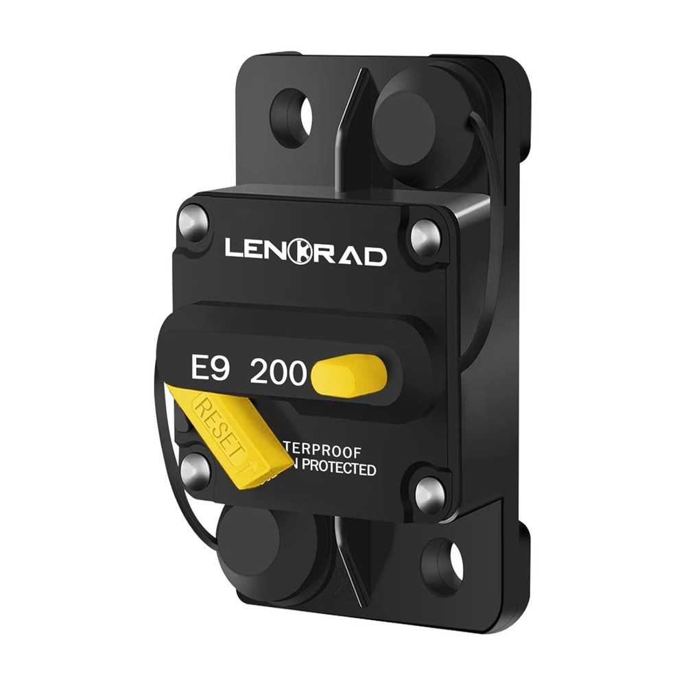 200 Amp Circuit Breaker with Manual Reset 12V48V Dc Waterproof 200A Amp Breakers