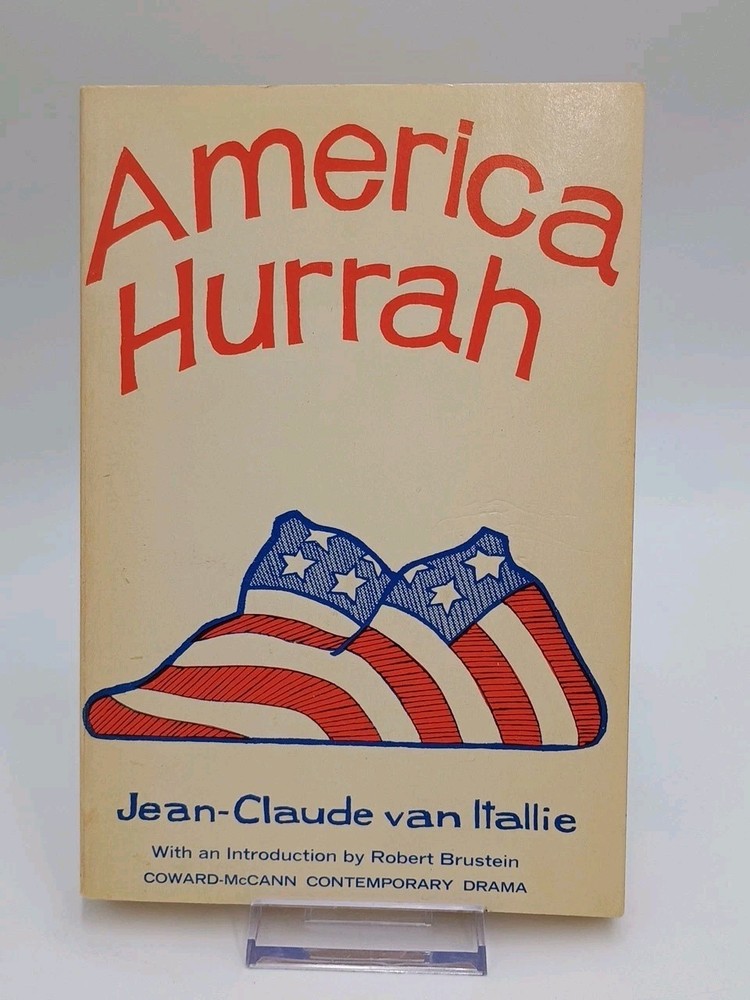 America Hurrah by Jean-Claude Van Itallie 1967 Paperback 3 Short Plays