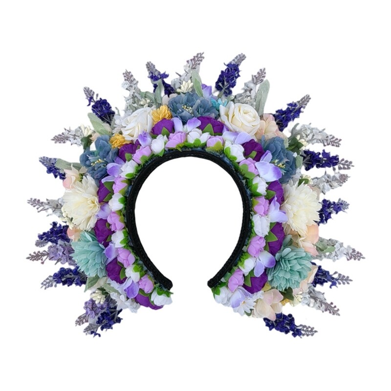 Floral Hair Clip Hairband for Women Stylish Fashion Accessory