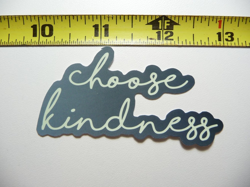 Kindness Motivational Decal Sticker for Positive Attitude