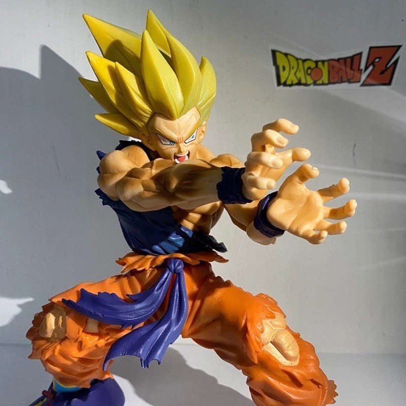 Dragon Ball Z Super Saiyan Goku Kamehameha PVC Action Figure Anime Collectible