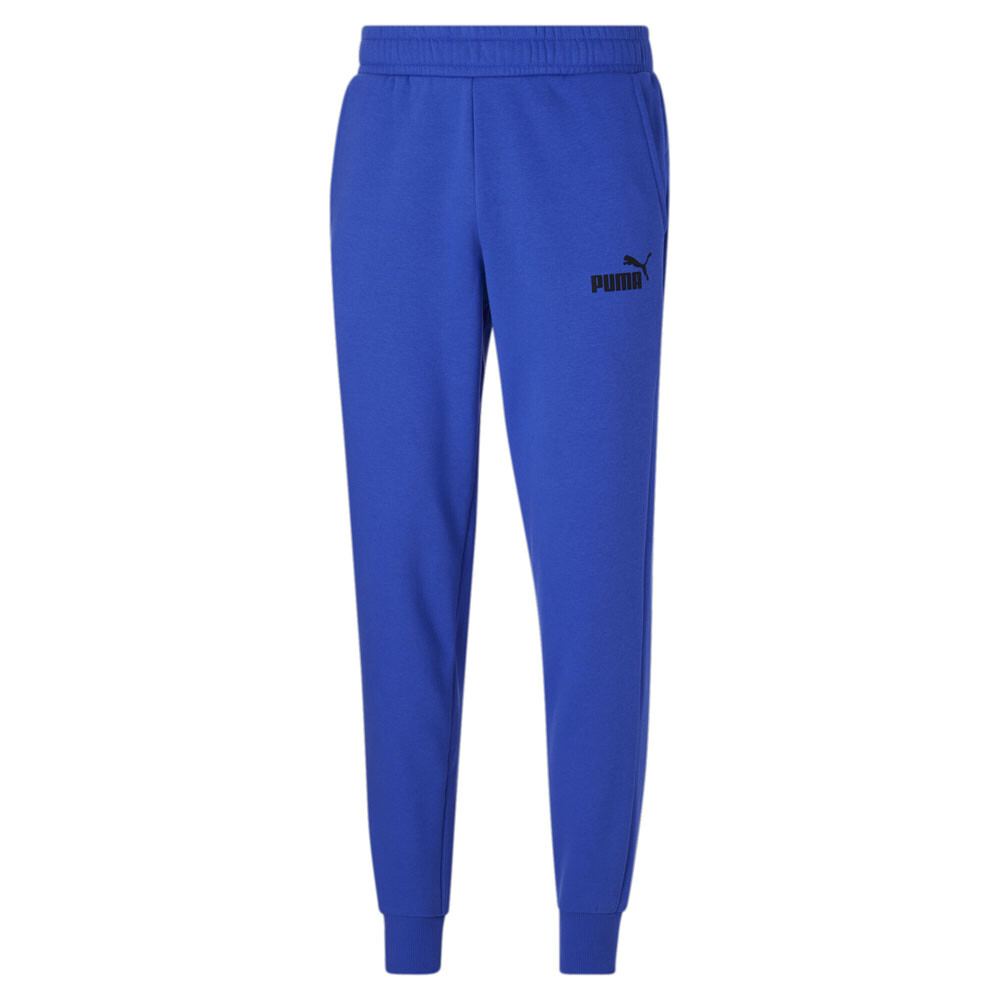 Мужские повседневные спортивные штаны с логотипом Puma Essentials синие 67399392