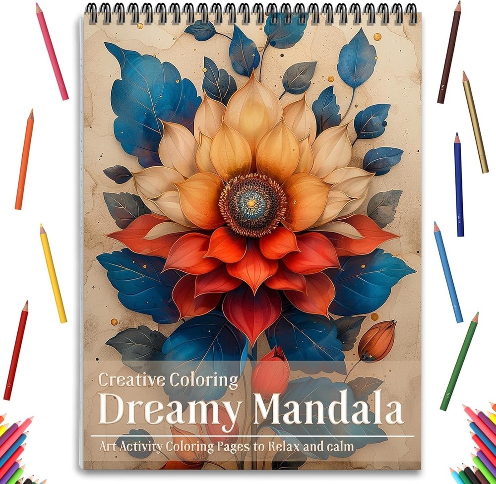 Coloring Book for Adults Relaxation, 24 Pages Adult Coloring Books for Women Str