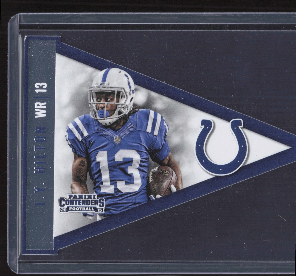 2015 Panini Contenders #P25 T.Y. Hilton Pennants