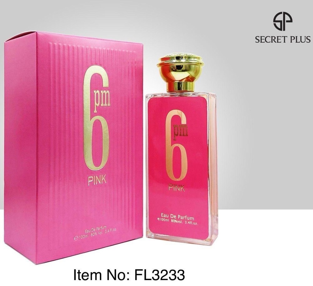 6 PM PINK Secret Plus Eau de Parfum Cologne Perfume Wholesale Price LOT 1-12PC