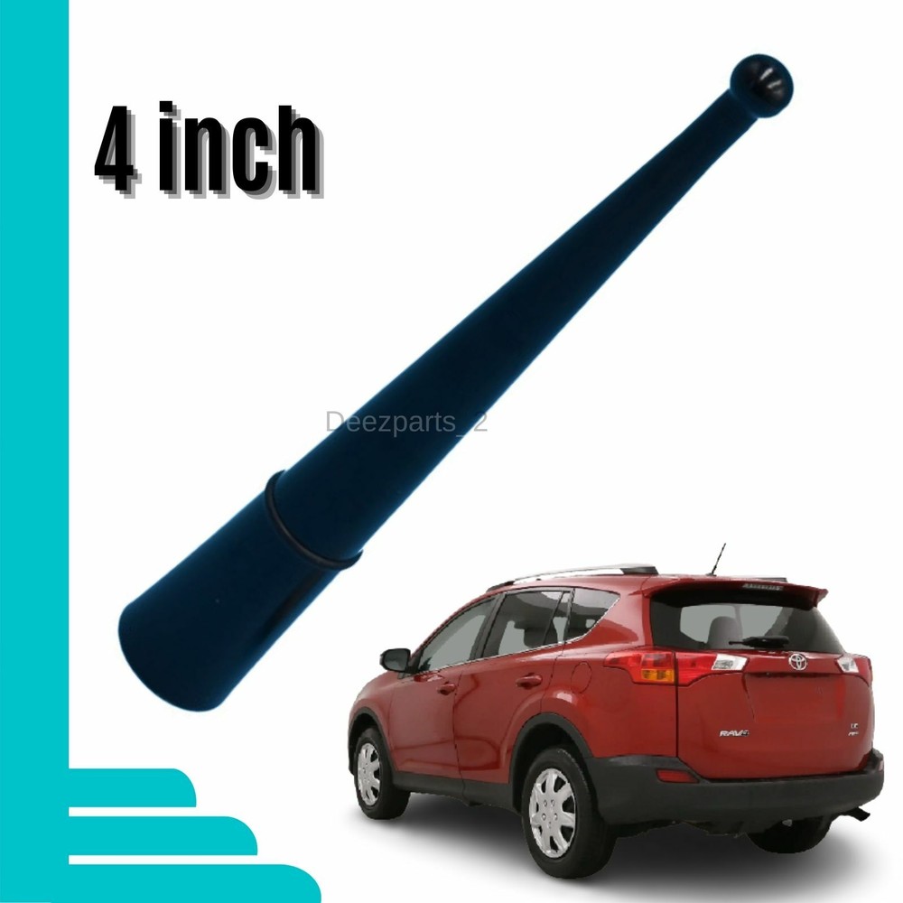 4 Inch Black Antenna Replacement for 2010-2015 Toyota RAV4