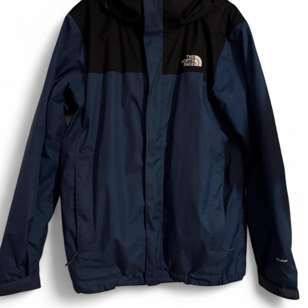 The North Face Evolve II Triclimate Jacket Coat Mens M Blue Black 3in1
