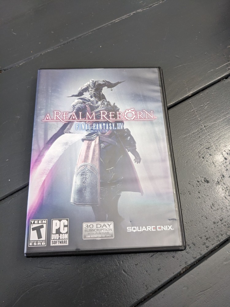 🎮  PC DVD ROM Final Fantasy 14 XIV: A Realm Reborn Square Enix 2013
