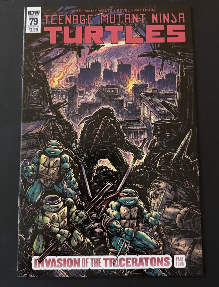 Teenage Mutant Ninja Turtles #79 Kevin Eastman Variant IDW Comics 2018 TMNT
