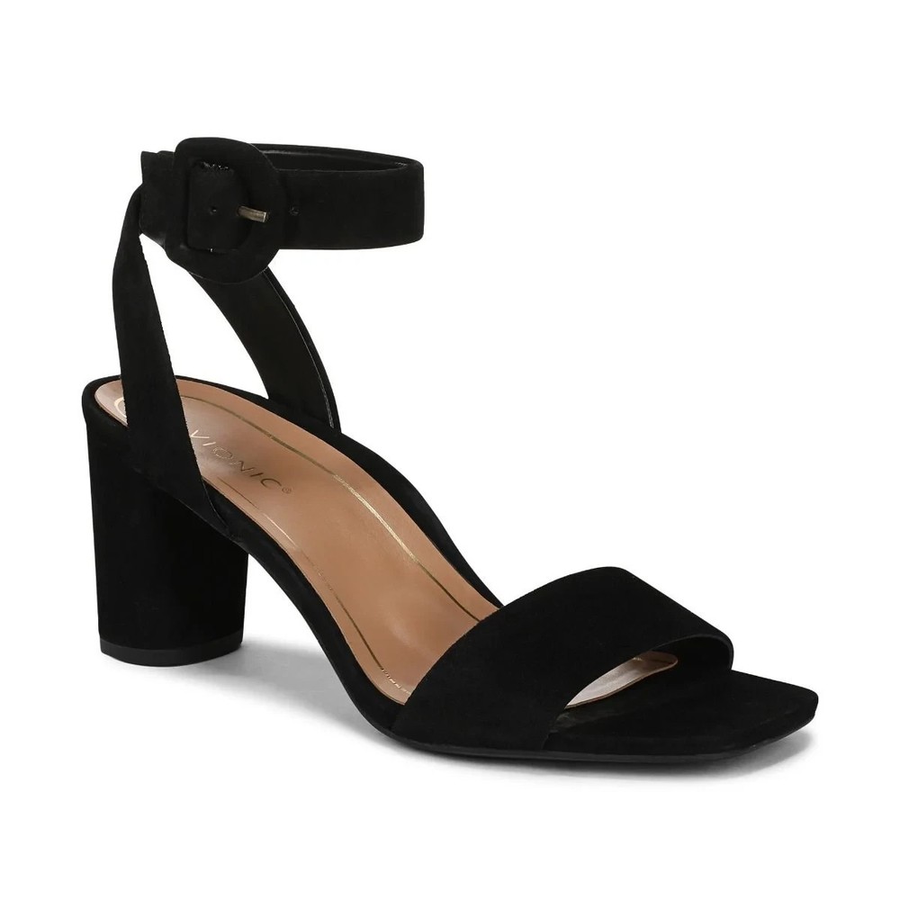 Vionic Zinfandel Comfortable Block Heel Sandals for Women