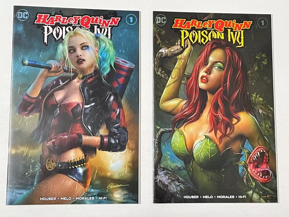 DC Comics HARLEY QUINN POISON IVY #1 SHANNON MAER COMIC MINT VARIANT LOT NM 2019