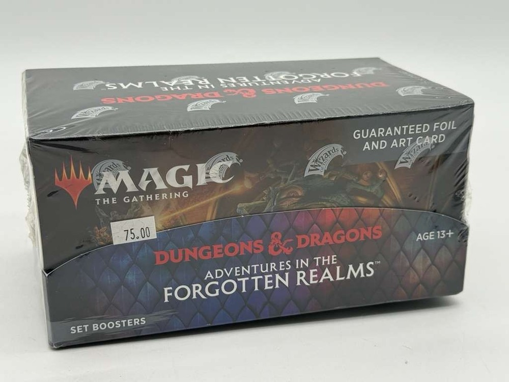 Magic the Gathering Adventures in the Forgotten Realms Set Booster Box SEALEDPROBSTEIN is actively accepting consignments !!