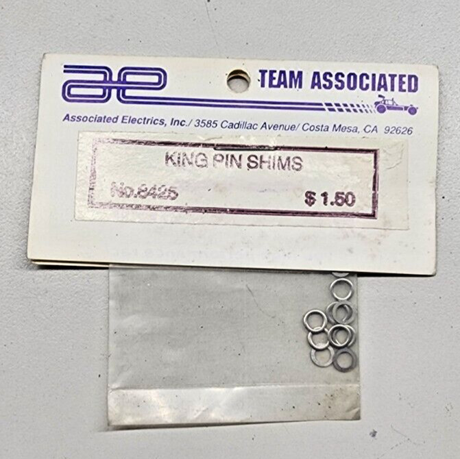 Team Associated 8425 King Pin Shim - Pan Car