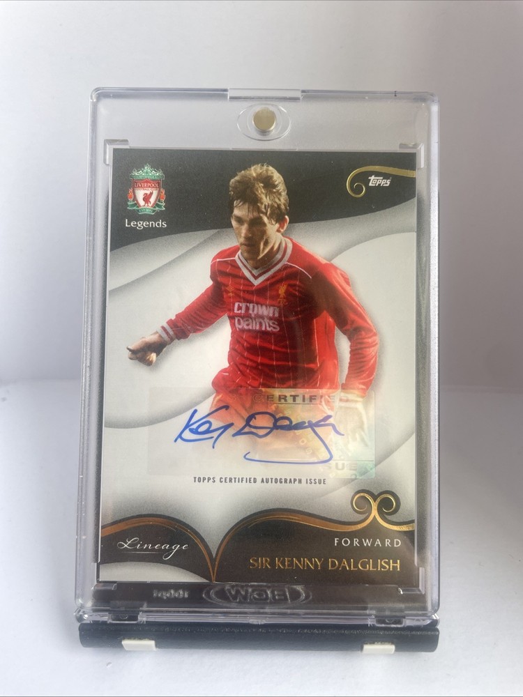 2022-23 topps liverpool lineage Sir Kenny Dalglish Auto 5/20