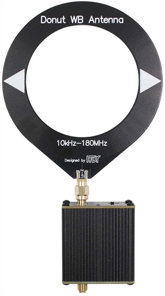 AM MW/SW SDR MW Medium Wave HF Short Wave Antenna Tuning Loop Ring 10kHz-180MHz